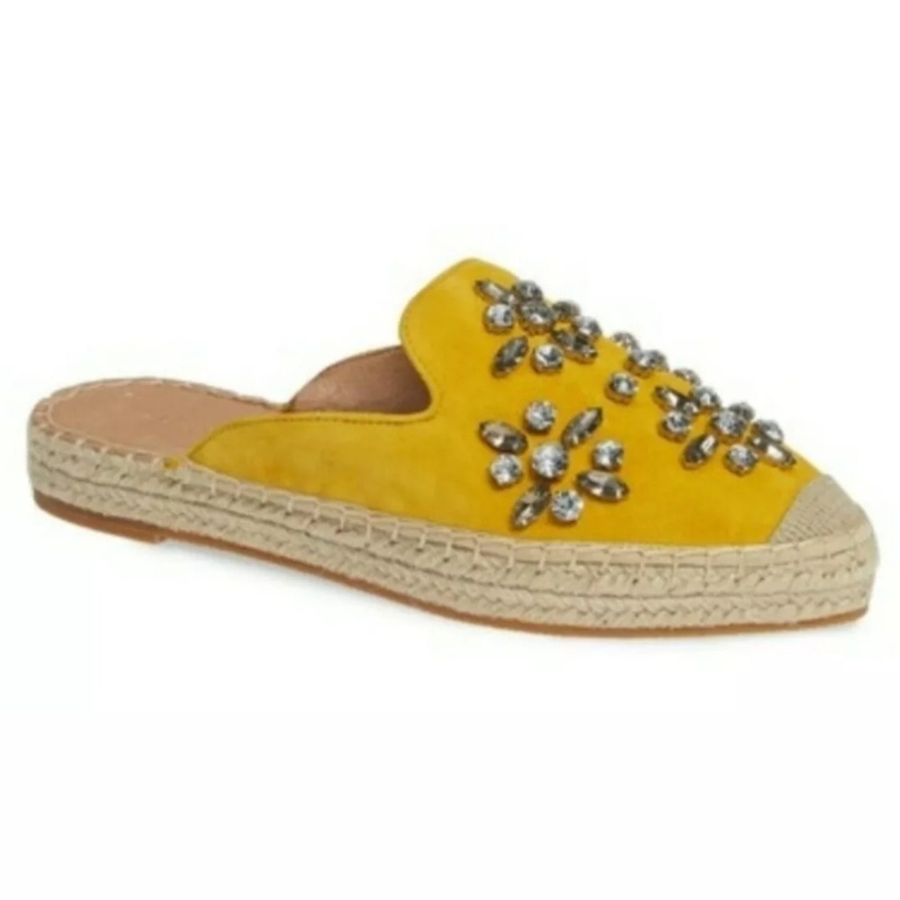NWT Halogen Blythe Embellished Mule Espadrille